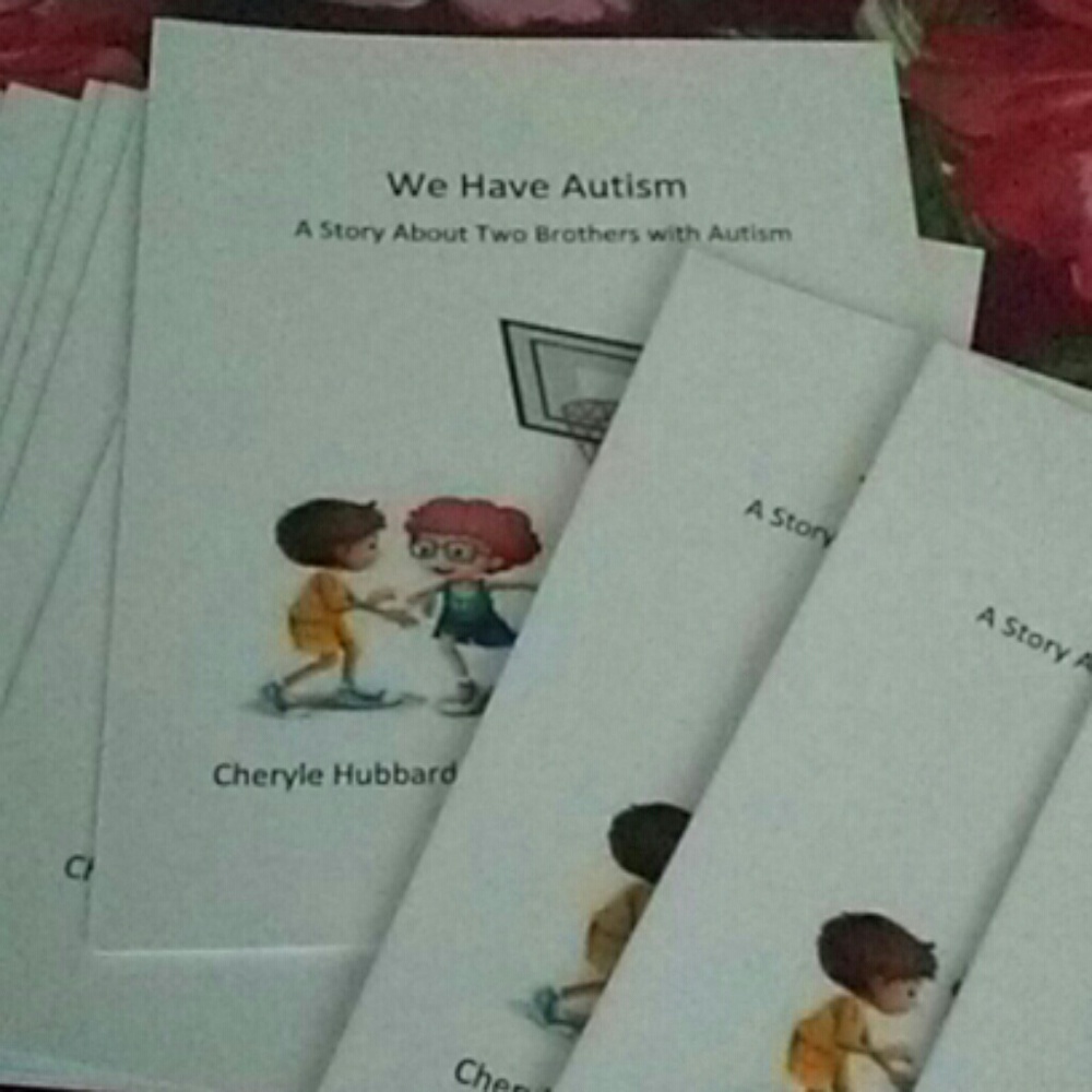 A book I wrote myself called We Have Autism